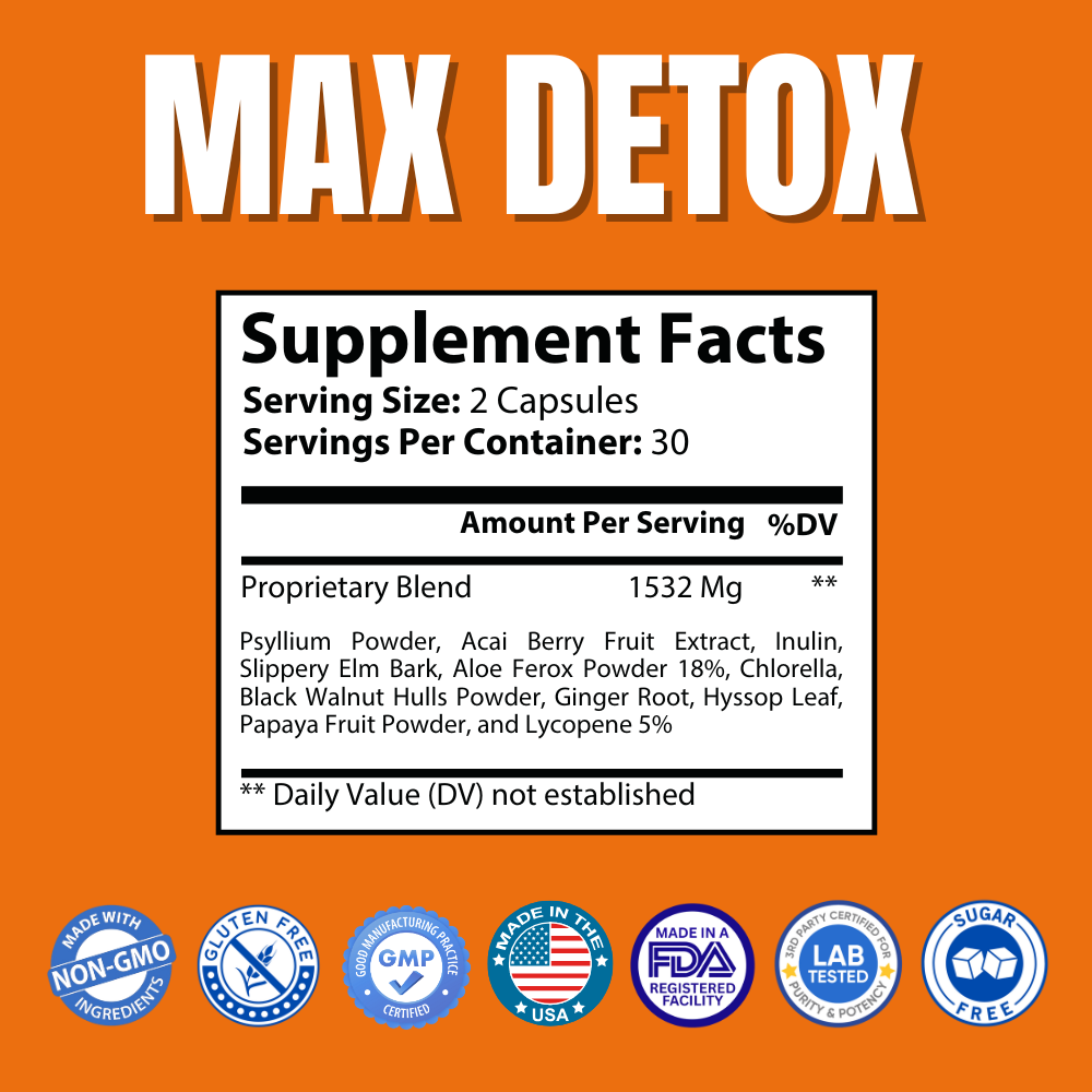 Max Detox with Acai Berry