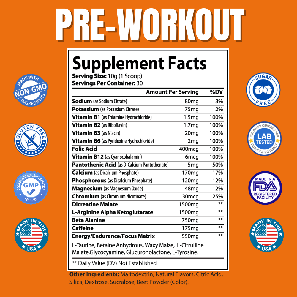 Pre-Workout (Watermelon)