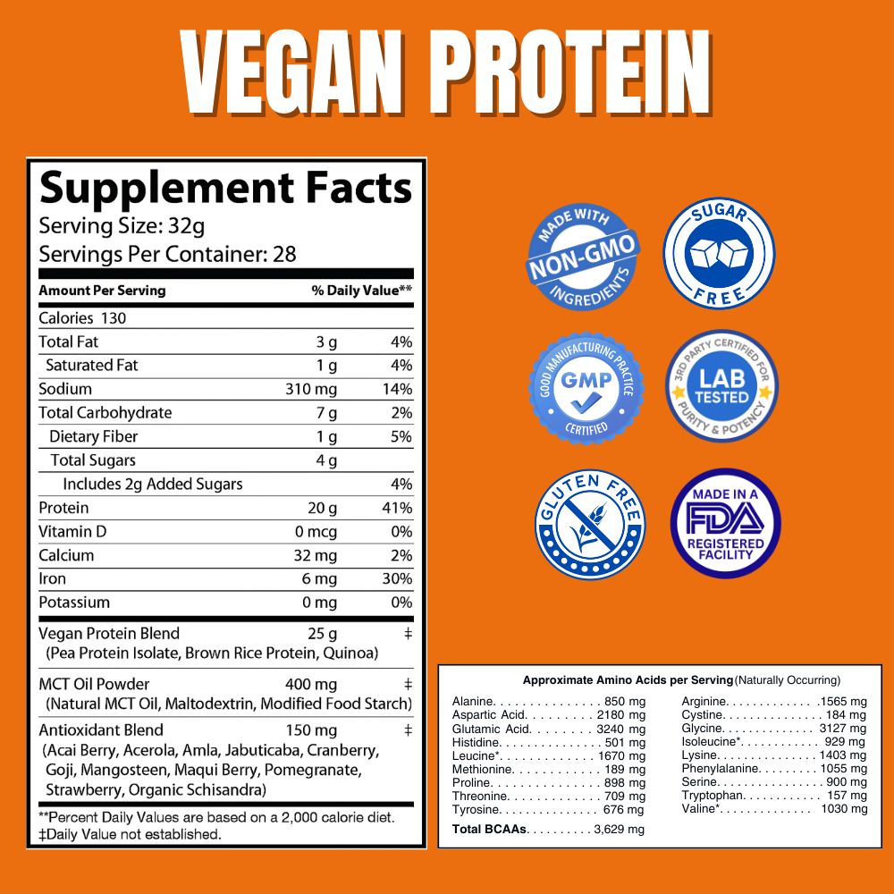 Vegan Protein (Vanilla)