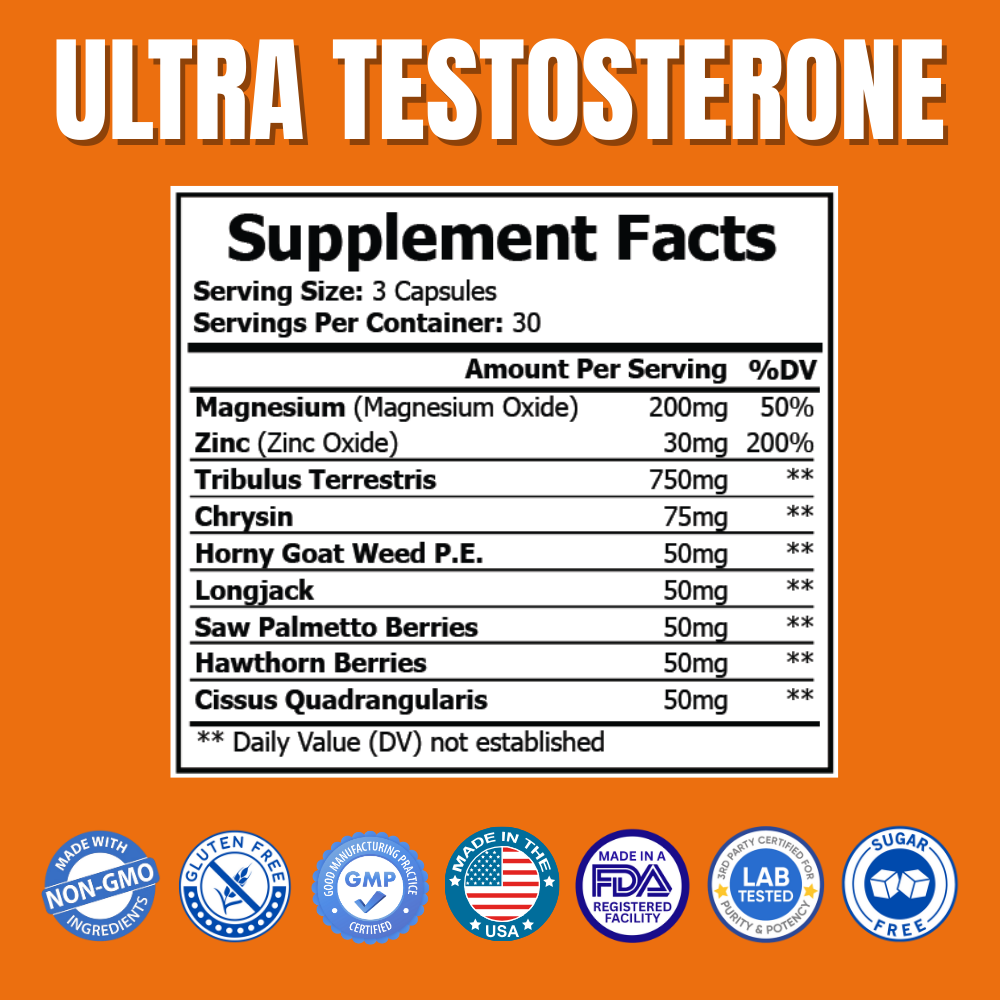 Ultra Test Testosterone Support