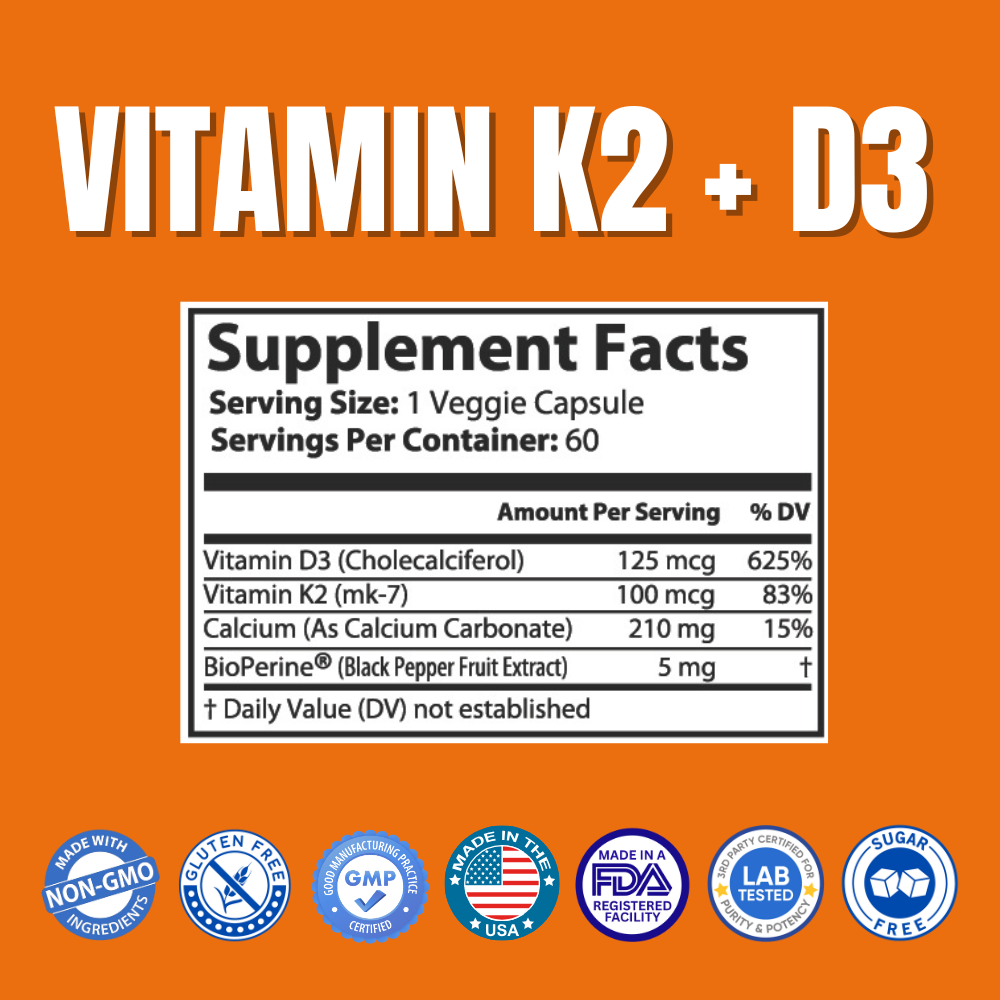 Vitamin K2 + D3