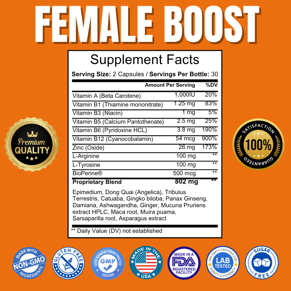Female Boost with BioPerine