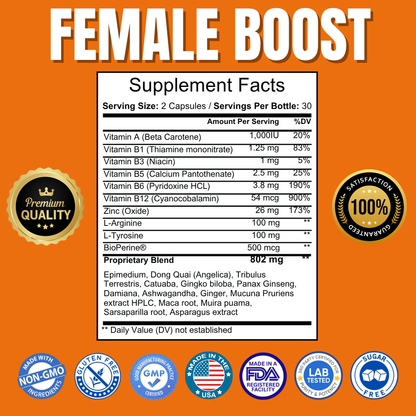 Female Boost with BioPerine