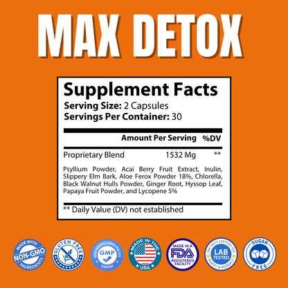 Max Detox with Acai Berry