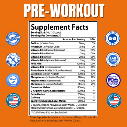 Pre-Workout (Watermelon)