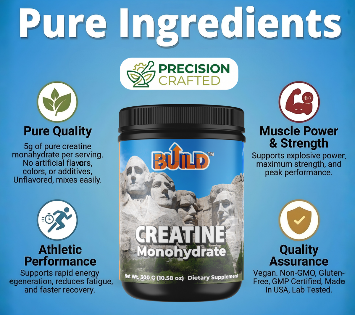 Creatine Building Blocks Creatine – THE BUILD BRAND