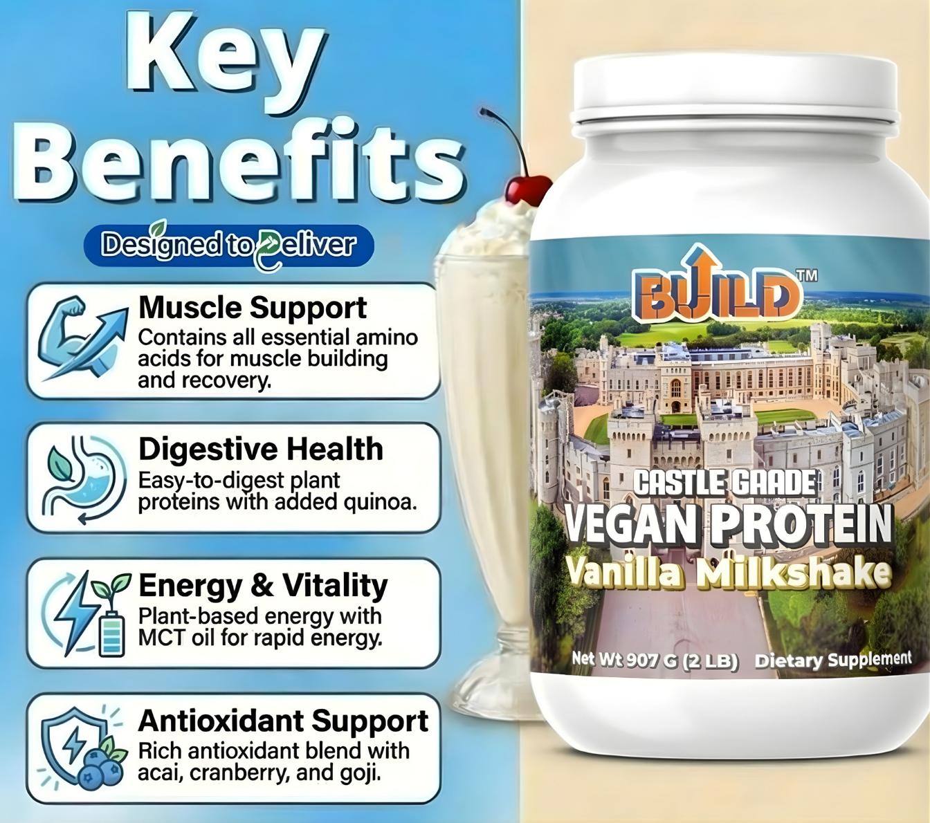 Vegan Protein (Vanilla)